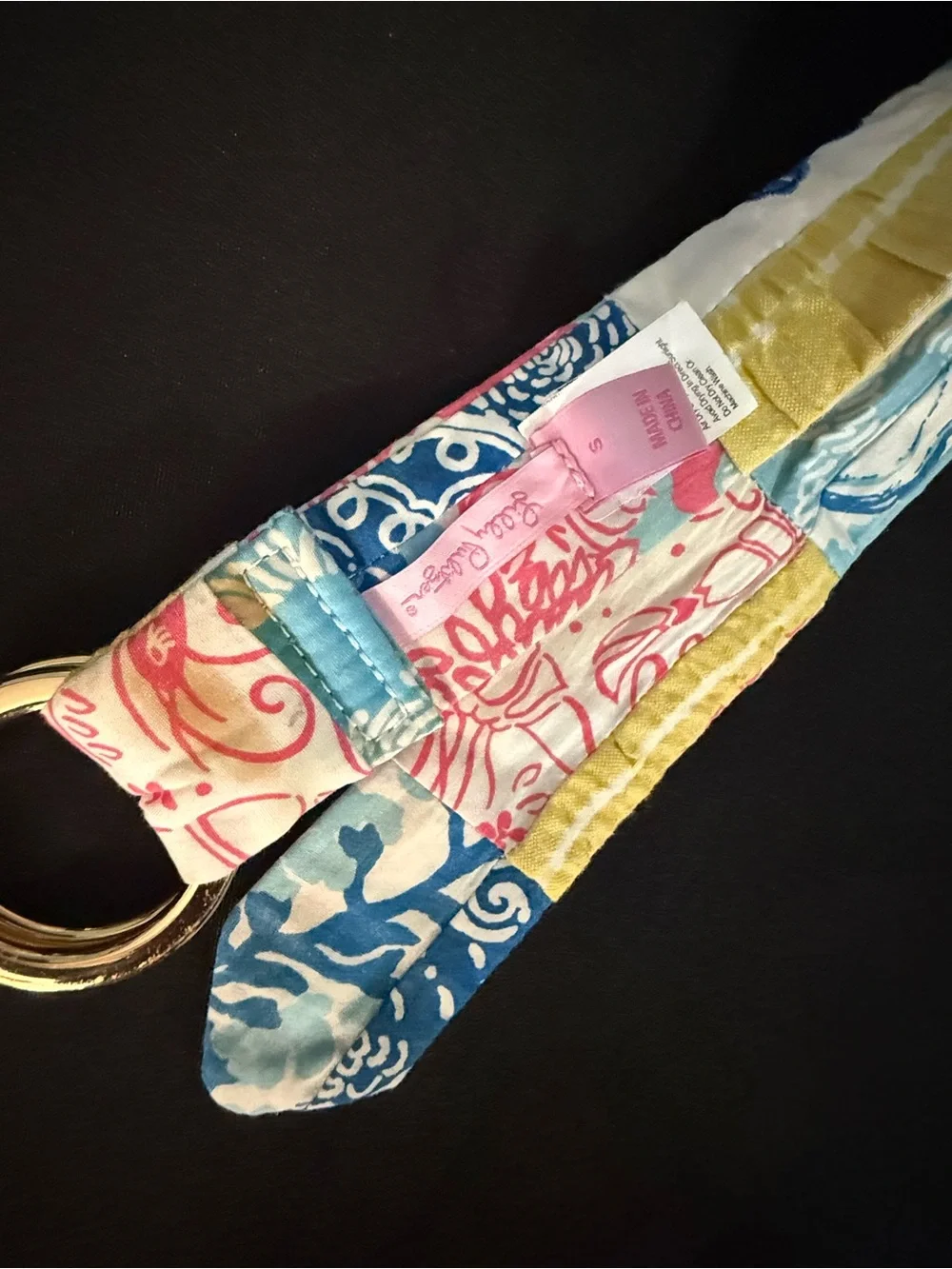 Lilly Pulitzer colorful patchwork